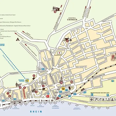 Talstation 20 / Innenstadt, 2 Schlafzimmer, Terrasse Ruedesheim am Rhein